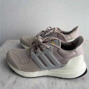 Adidas Women's Grey:Beige and White Sneakers